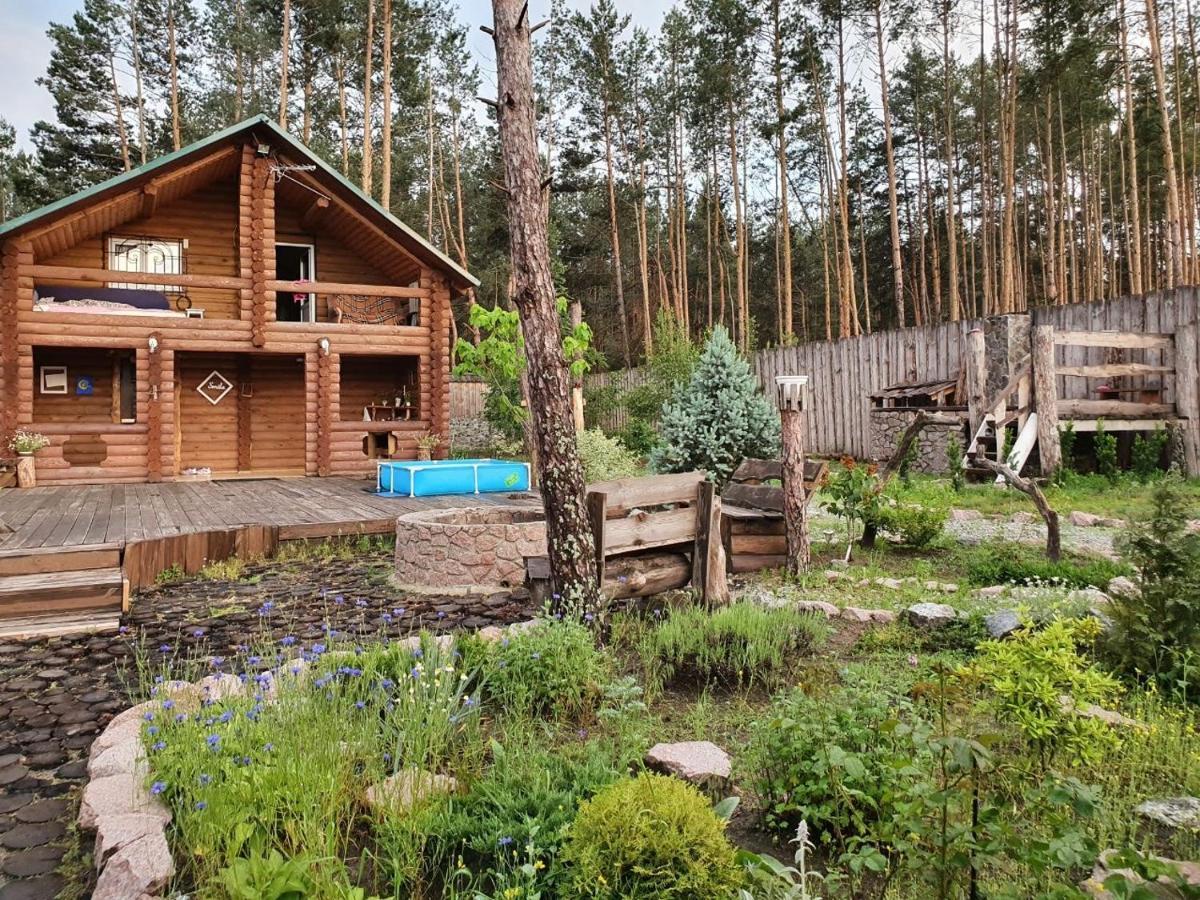 Eco Dom V Lesu Guest House Bila Krynytsia Eksteriør bilde