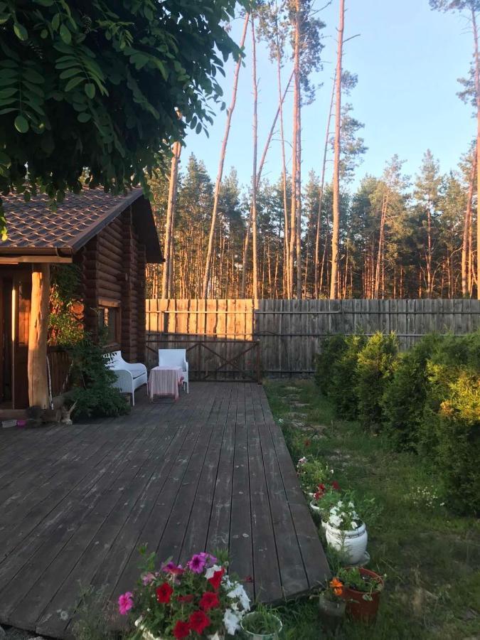 Eco Dom V Lesu Guest House Bila Krynytsia Eksteriør bilde