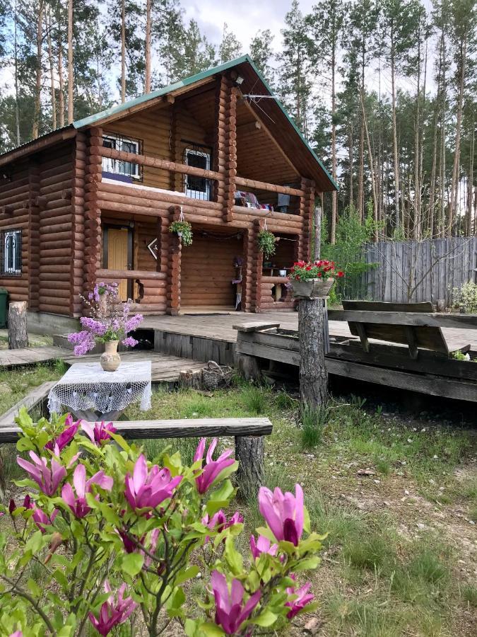 Eco Dom V Lesu Guest House Bila Krynytsia Eksteriør bilde