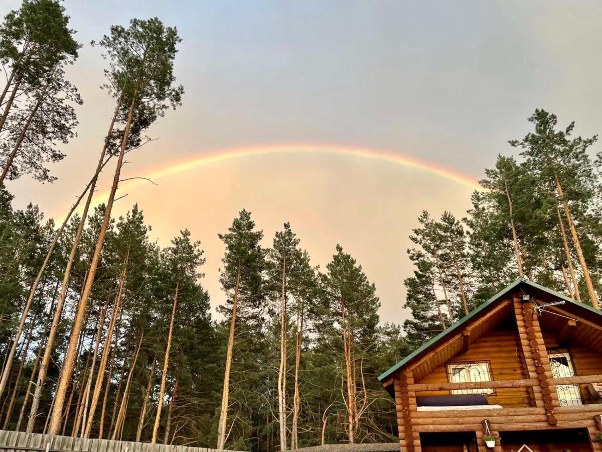 Eco Dom V Lesu Guest House Bila Krynytsia Eksteriør bilde